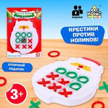 Игра настольная "Крестики-нолики" 16*23*1см арт.6630529