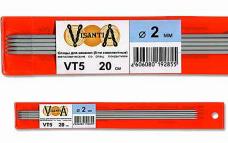 Спицы 5-ти комплектные 20см металл с покрытием арт.VT-5 VISANTIA
