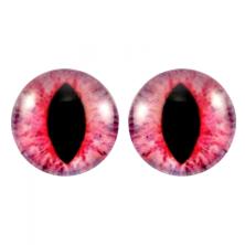 Глаза круглые стеклянные 10мм арт.ФУ-10571