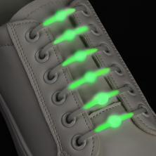 Шнурки для обуви круглые "Шар" 15мм 6,5см арт.1738943 (12шт) светится в темноте